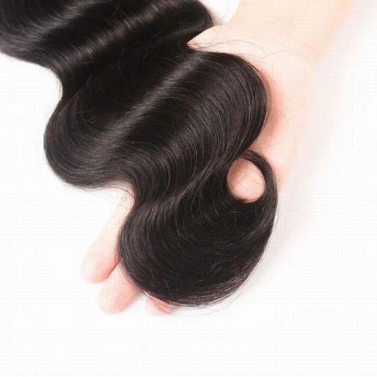 【12A 1PC】Great offer Merula Virgin Malaysian body wave Human Hair nice soft Weave Hair single bundle deal