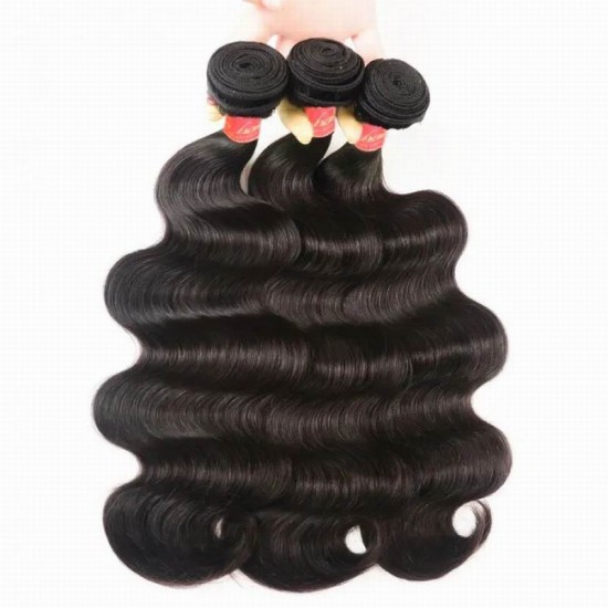 【12A 1PC】Great offer Merula Virgin Malaysian body wave Human Hair nice soft Weave Hair single bundle deal