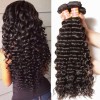 【12A 3PCS】Merula Virgin Malaysian long deep wave Human Hair Beautiful Weave Hair 3 Bundles deal