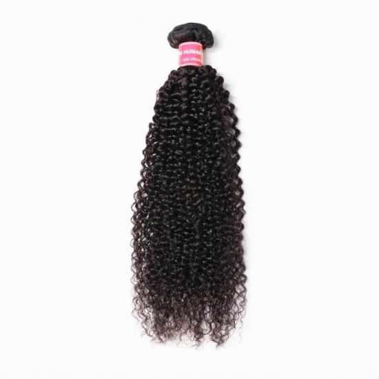 【12A 1PC】Happy Shopping Merula Virgin Malaysian kinky curly Human Hair nice soft Weave Hair single bundle deal