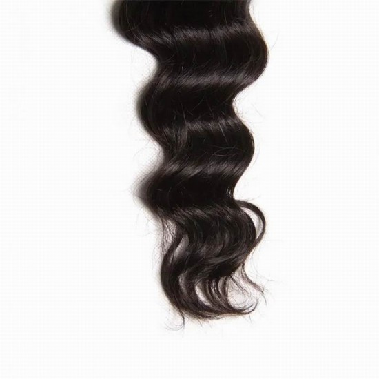 【12A 4PCS】Merula Virgin Malaysian loose deep Wave Human Hair Ocean more wave fashion style 4 Bundles pack