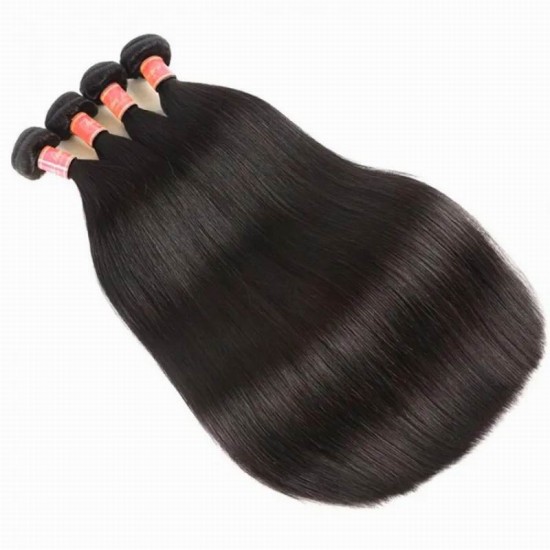 【12A 1PC】Factory price Merula Virgin Malaysian silky straight Human Hair nice soft Weave Hair single bundle deal