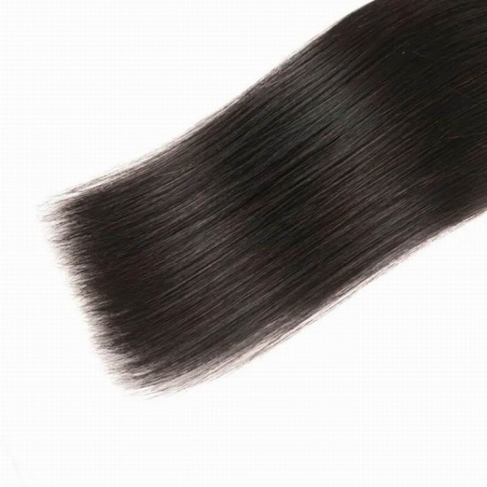 【12A 4PCS】Weekly Promotion Merula Virgin Malaysian Straight  machine wefts tangle free 4 Bundles deal