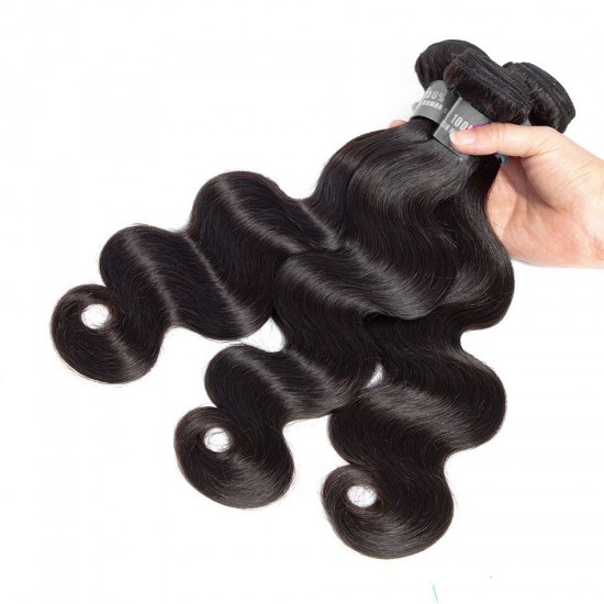 【12A 4PCS】Affordable Merula Virgin Peruvian body Wave Silky Human Hair Beautiful Weave Hair 4 Bundles pack