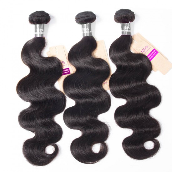 【3/4 bundles with 5x5 closure】Merula Virgin hair straight wavy curly wefts with 5x5 closure HD transparent lace different textures package deals