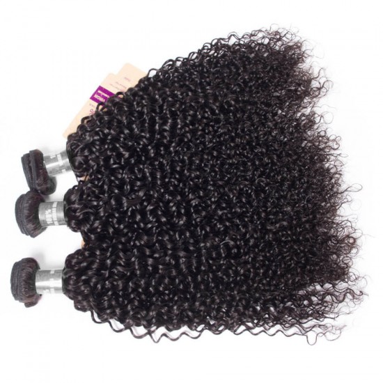 【12A 1PC】Affordable Merula Virgin Peruvian deep curly Human Hair nice soft Weave Hair single bundle deal