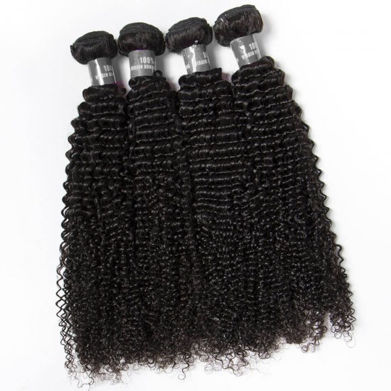 【12A 1PC】Hot selling Merula Virgin Peruvian Kinky curly Human Hair nice soft Weave Hair single bundle deal