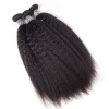 【12A 4PCS】Merula Virgin Peruvian Kinky Straight African American Human Hair 4 Bundles package kit