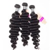 【12A 3PCS】On sale Merula Virgin Peruvian loose deep wave Human Hair Beautiful Weave Hair 3 Bundles deal