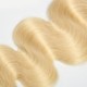 【12A 1PC】Merula Virgin blonde 613 body wave bundle Silky human hair weft