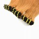 300g Honey blonde Silky bone straight super double drawn Virgin Indian human hair Merula hot seller 