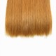 300g Honey blonde Silky bone straight super double drawn Virgin Indian human hair Merula hot seller 