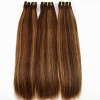 300g piano ombre color #4/27 silky straight Super double drawn Virgin Indian human hair  