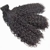 400g Funmi water loose curly Super double drawn Mink Virgin Indian hair Thick from roots to tips minimal short hair