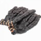 400g Loose bouncy curl Super double drawn weft Mink Virgin Indian temple human hair loose wave Premium quality
