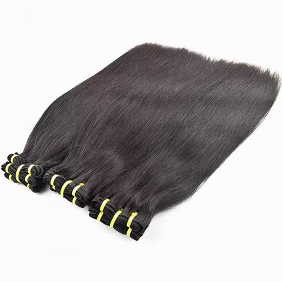 100grams Super double drawn Virgin mink Indian human hair natural straight thick from roots to tips Merula hair 1 bundle