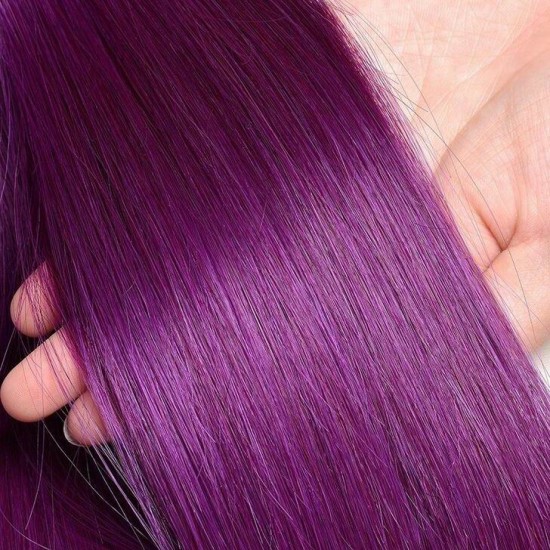 1B/Purple Pretty color Silky Straight 4bundles human hair weft Merula Virgin hair Ship in 4 days
