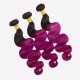 1B/Purple Angel girly Soft Bouncy body wave 4 bundles human hairs No Smell Closure frontal optional