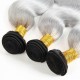 1B/Gray Queen's Crown lady Bouncy body wave 3 bundles human hairs Closure frontal optional