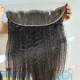 Kinky Straight Virgin hair Lace frontals 13x4 13x6 Transprent undetectable HD lace preplucked single knotted 1 pack