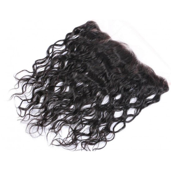 Water natural wave Lace frontals 13x4 13x6 Transprent invisilable HD lace preplucked single knotted 1 pack