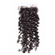 Italian curly Romance curl Closure 4x4 5x5 6x6 7x7 Transparent HD lace preplucked small knots Virgin human hair 1 pack