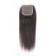 Siky Straight Closure 4x4 5x5 6x6 7x7 Transparent HD lace preplucked small knots natural hairline Virgin human hair 1 pack