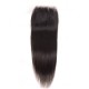 Siky Straight Closure 4x4 5x5 6x6 7x7 Transparent HD lace preplucked small knots natural hairline Virgin human hair 1 pack