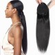 Drawstring Ponytails kinky curly Brazilian virgin human hair extensions different textures available 120g/pack