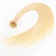 V-tips 100g/lot Virgin human hair extensions prebonded small beads accept custom color or texture