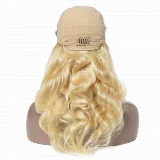 Body wave Blonde 613 Lace closure wig 4x4 5x5 glueless wavy wigs 100% human hair preplucked hairline 150% 200% density Merula 