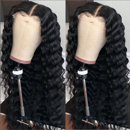 Merula Deep Wave 6*6 7*7 Lace Closure Human Hair Wigs 12-30 inches Newly Made Swiss Lace Closure Natural Color 100% Virgin Human Hair Free Shipping