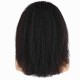 Merula Virgin Hair Kinky curly headband glueless weave wig tight small Permanent curls soft silky texture Love this hair