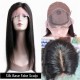 Merula 4x4 Silk Base Human Hair Wigs with Baby Hair Glue-less Silky Straight Wig with Silk Base Fake Scalp 12-20 inches Free Shipping