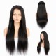 Merula Natural Straight Virgin Human Hair super big size 6*6 7*7 Lace Closure Wig heavy density wig cap size optional