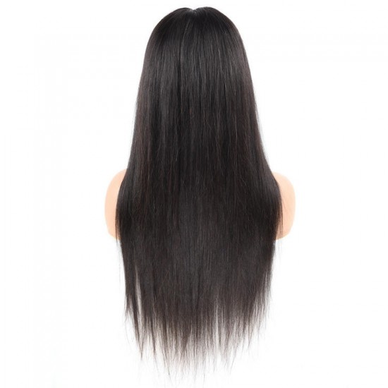 V part wig leave out glueless machine weave wigs density & textures optional Virgin human hair soft hair 