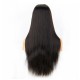 Merula Natural Straight U Part Wig left middle right partings Virgin silky human hair 200% heavy density 