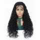 Merula Virgin hair Frontal wig Water Wave 13X4 Frontal HD transparent lace natural curly unit 200% density 