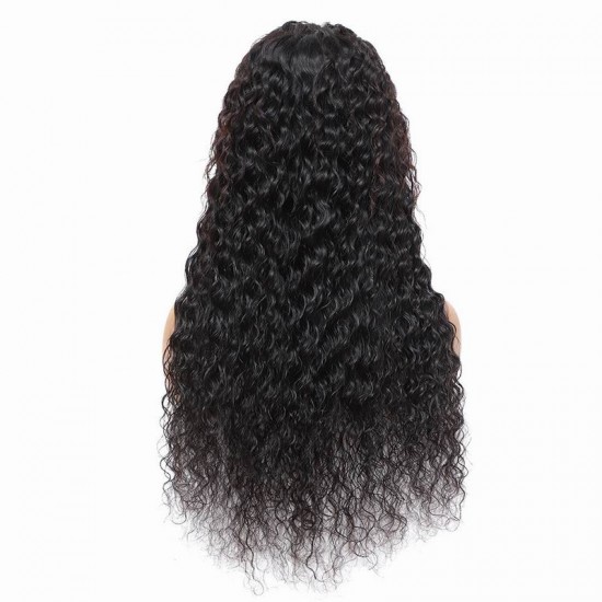 Water Wave texture loose more curly 4x4 and 5x5 Lace Closure wig front lace 200% heavy densities free parting 